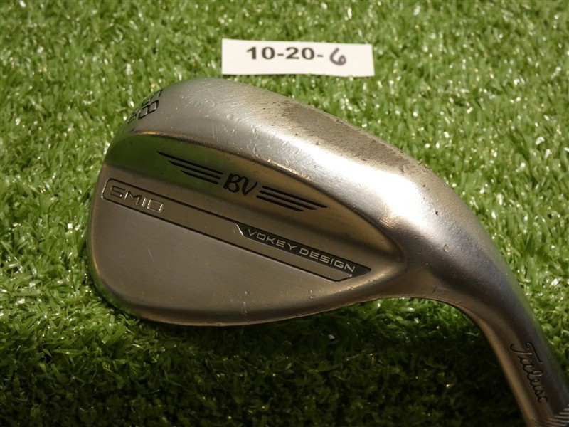 Titleist Vokey SM10 Tour Chrome 58* 12* Lob Wedge D Grind Dynamic Gold Steel