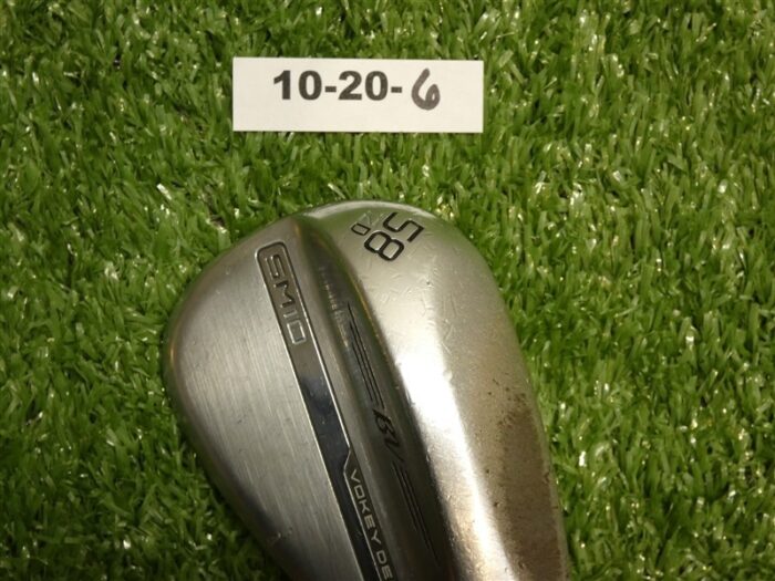 Titleist Vokey SM10 Tour Chrome 58* 12* Lob Wedge D Grind Dynamic Gold Steel