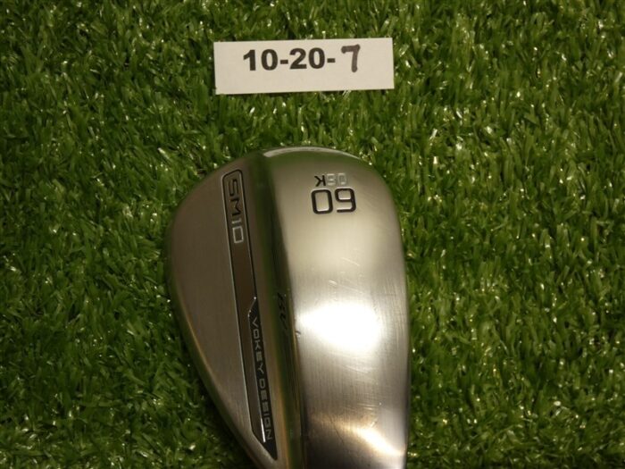 Titleist Vokey SM10 Tour Chrome 60* 06* Lob Wedge K Grind DG Steel Excellent