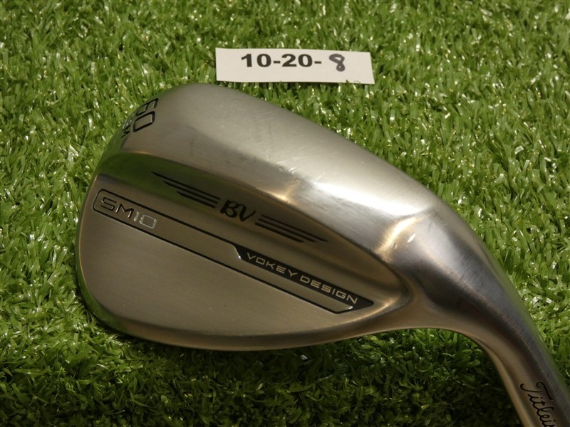 Titleist Vokey SM10 Tour Chrome 60* 08* Lob Wedge M Grind DG Steel Excellent