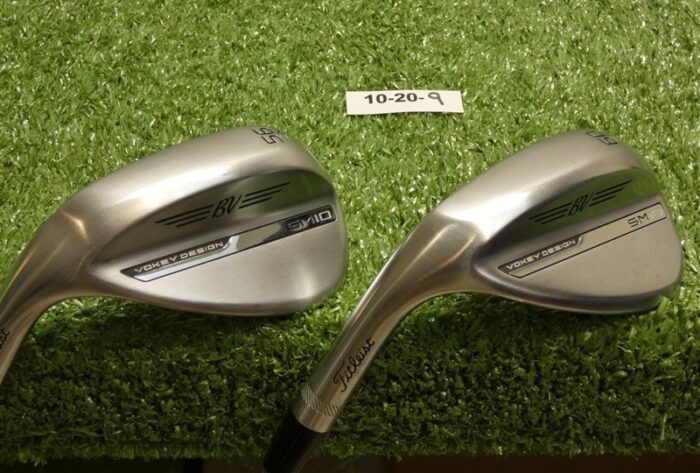 Titleist Vokey SM10 Left Hand 56/60* 10* Sand/Lob Wedge Set DG Steel Excellent