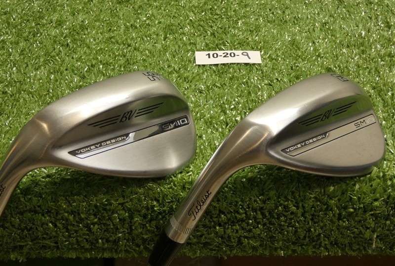 Titleist Vokey SM10 Left Hand 56/60* 10* Sand/Lob Wedge Set DG Steel Excellent