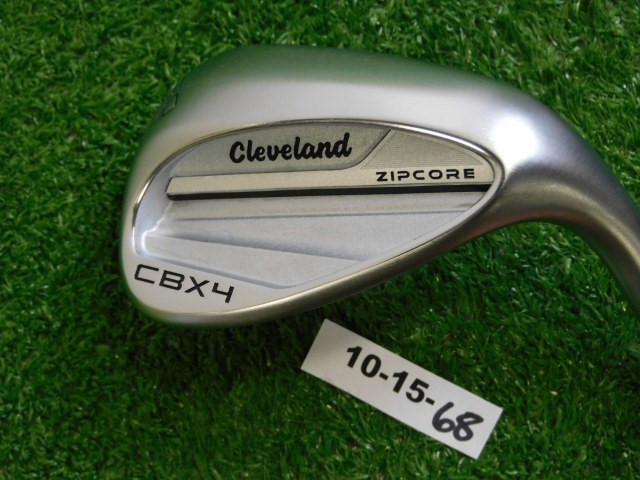 Cleveland CBX 4 Zipcore 60* 12* Lob Wedge KBS Hi-Rev 2.0 115 Steel Mint
