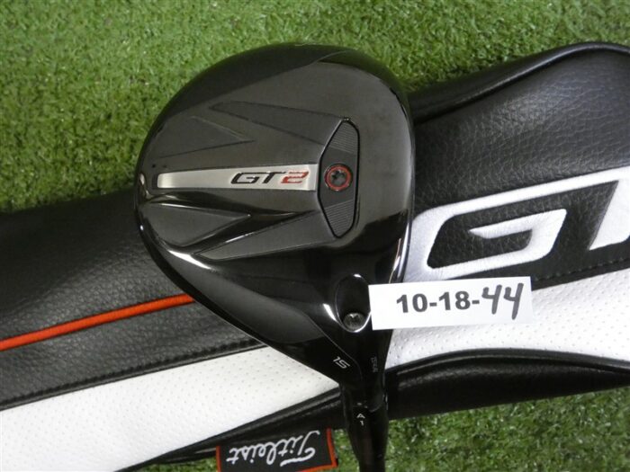 Titleist GT2 15* 3 Wood HZRDUS Red CB 60g 5.5 Regular Graphite with HC Excellent