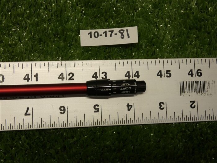 Srixon 2024 Ventus Red VeloCore+ 6-S Stiff Driver Shaft 44.25″ Mint