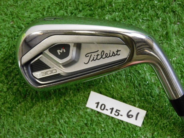 Titleist 2021 T300 6 Iron AMT Red R300 Regular Steel Excellent