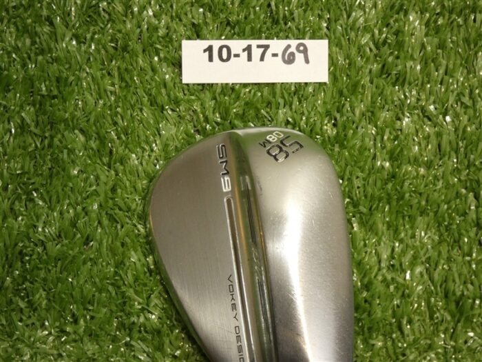 Titleist Vokey SM9 Tour Chrome 58* 08* Lob Wedge M Grind Dynamic Gold Steel