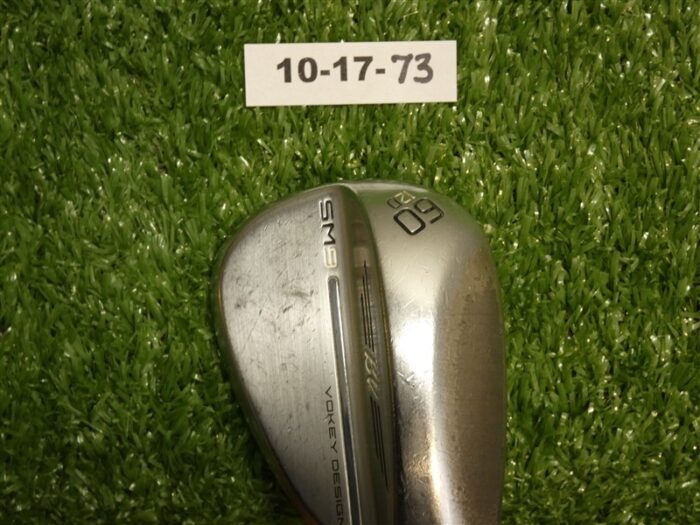 Titleist Vokey SM9 Tour Chrome 60* 12* Lob Wedge D Grind Dynamic Gold Steel