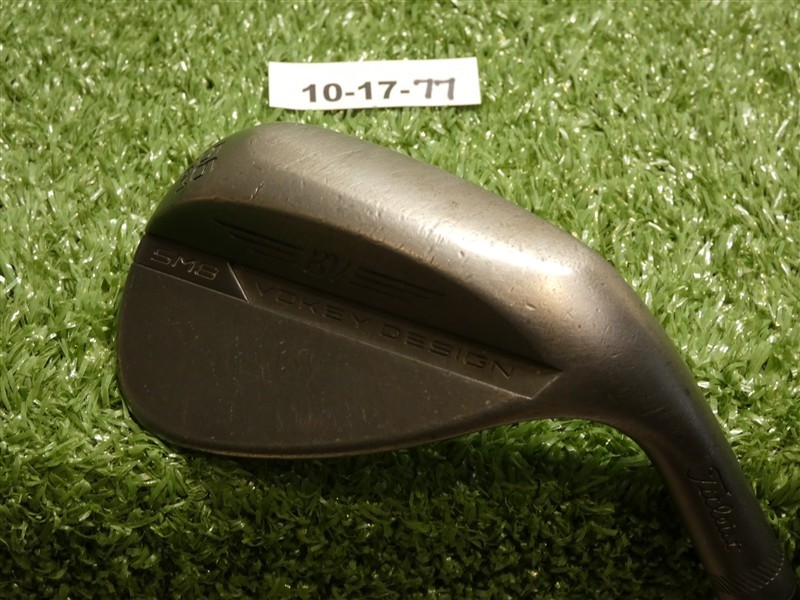 Titleist Vokey SM8 Jet Black 56* 08* Sand Wedge M Grind Dynamic Gold Steel