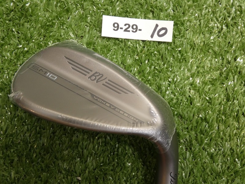Titleist Vokey SM10 Nickel 56* 08* Sand Wedge M Grind Dynamic Gold Steel New