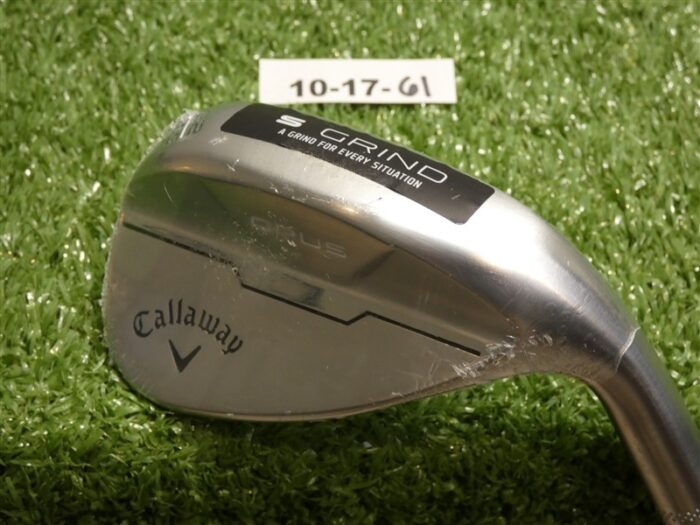 Callaway Opus Brushed Chrome 52* 10* Gap Wedge S Grind DG Mid 115 Steel New