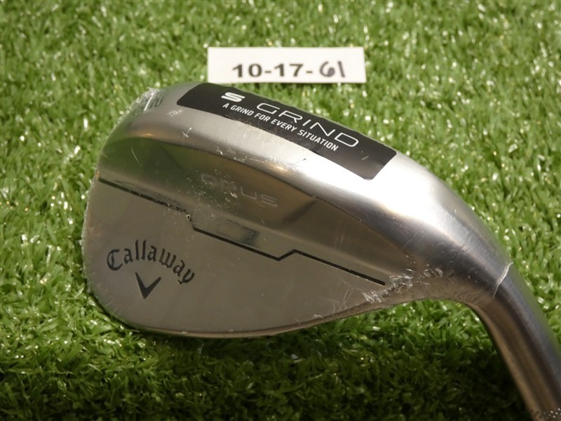 Callaway Opus Brushed Chrome 52* 10* Gap Wedge S Grind DG Mid 115 Steel New