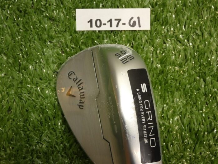 Callaway Opus Brushed Chrome 52* 10* Gap Wedge S Grind DG Mid 115 Steel New