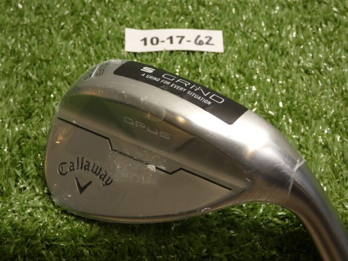 Callaway Opus Brushed Chrome 58* 10* Lob Wedge S Grind DG Mid 115 Steel New