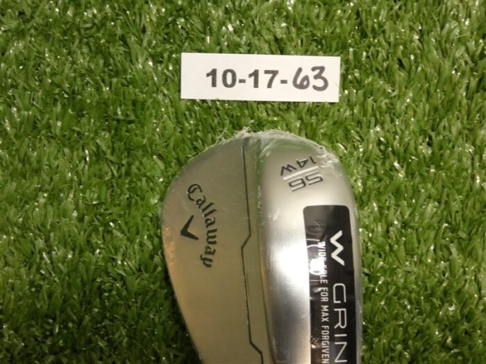 Callaway Opus Brushed Chrome 56* 14* Sand Wedge W Grind DG Steel JumboMax New