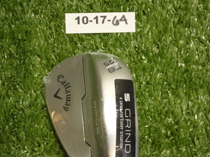 Callaway Opus Brushed Chrome 58* 10* Lob Wedge S Grind DG Steel JumboMax New