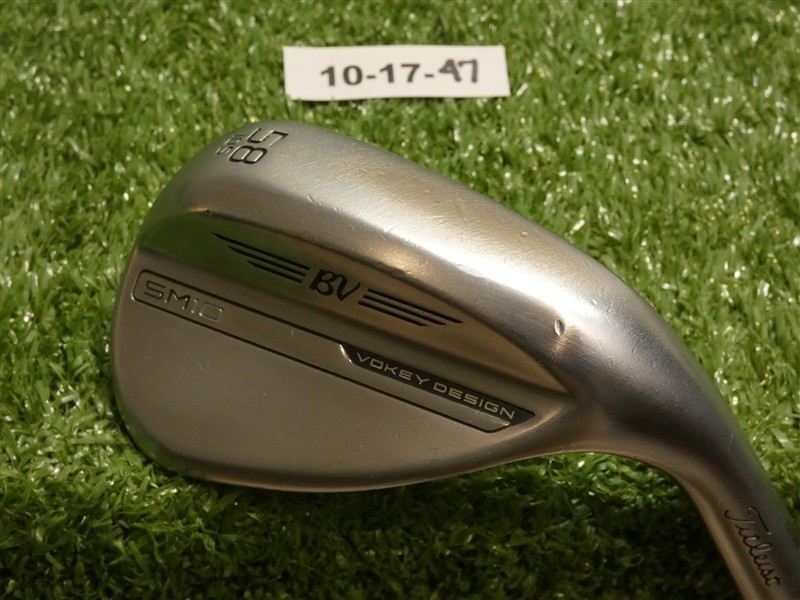 Titleist Vokey SM10 Tour Chrome 58* 10* Lob Wedge S Grind Dynamic Gold Steel