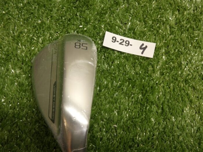 Titleist Vokey SM10 Tour Chrome 58* 14* Lob Wedge K Grind Dynamic Gold Steel New