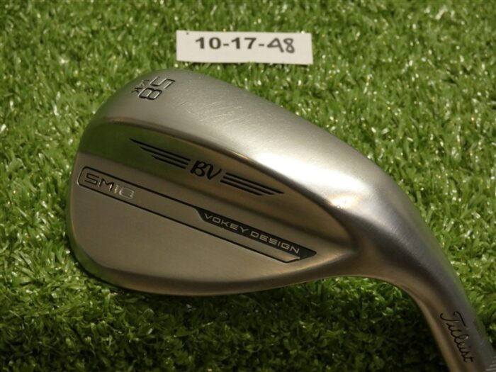Titleist Vokey SM10 Tour Chrome 58* 14* Lob Wedge K Grind Dynamic Gold Steel
