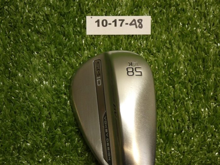 Titleist Vokey SM10 Tour Chrome 58* 14* Lob Wedge K Grind Dynamic Gold Steel