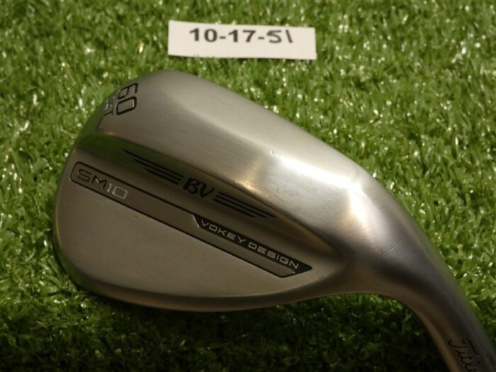 Titleist Vokey SM10 Tour Chrome 60* 4* Lob Wedge T Grind Dynamic Gold Steel Mint