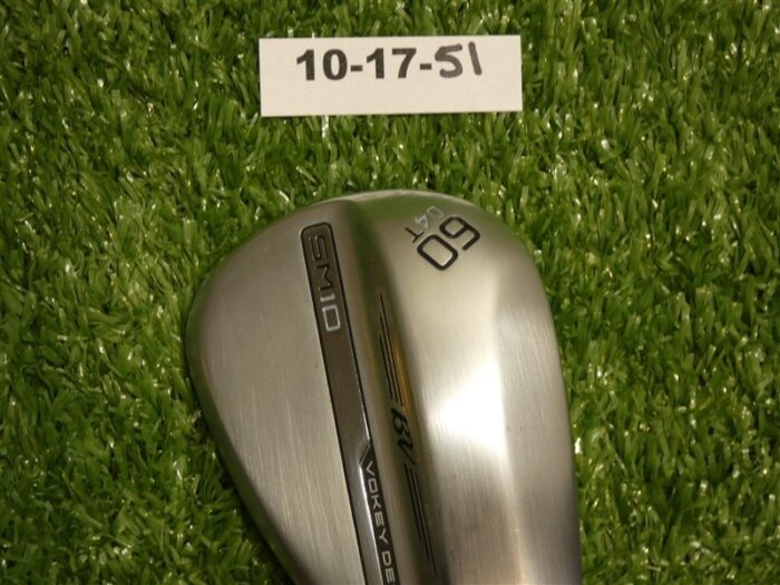Titleist Vokey SM10 Tour Chrome 60* 4* Lob Wedge T Grind Dynamic Gold Steel Mint