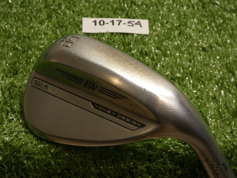 Titleist Vokey SM10 Tour Chrome 60* 10* Lob Wedge S Grind Dynamic Gold Steel