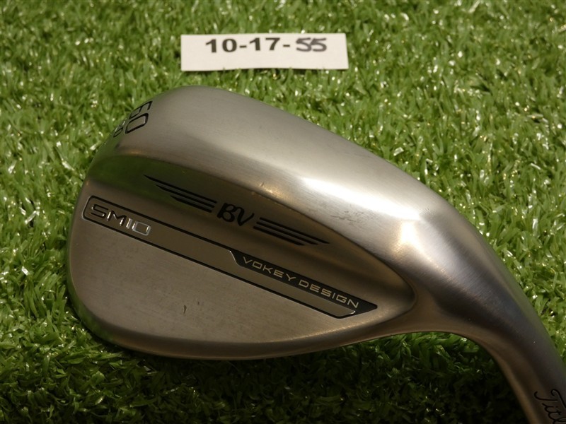 Titleist Vokey SM10 Chrome 60* 12* Lob Wedge D Grind Dynamic Gold Steel Mint