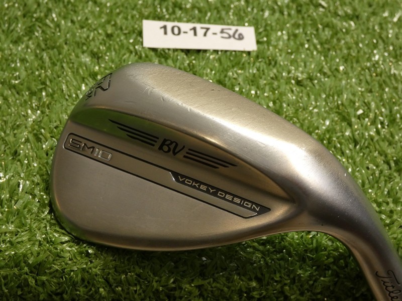 Titleist Vokey SM10 Tour Chrome 62* 08* Lob Wedge M Grind Dynamic Gold Steel