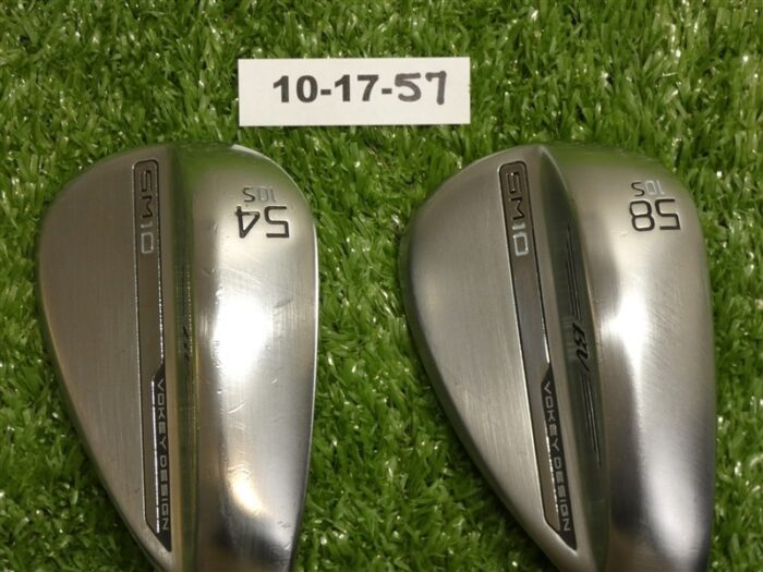 Titleist Vokey SM10 Tour Chrome 54/58* 10* Sand/Lob Wedge Set DG Steel Excellent