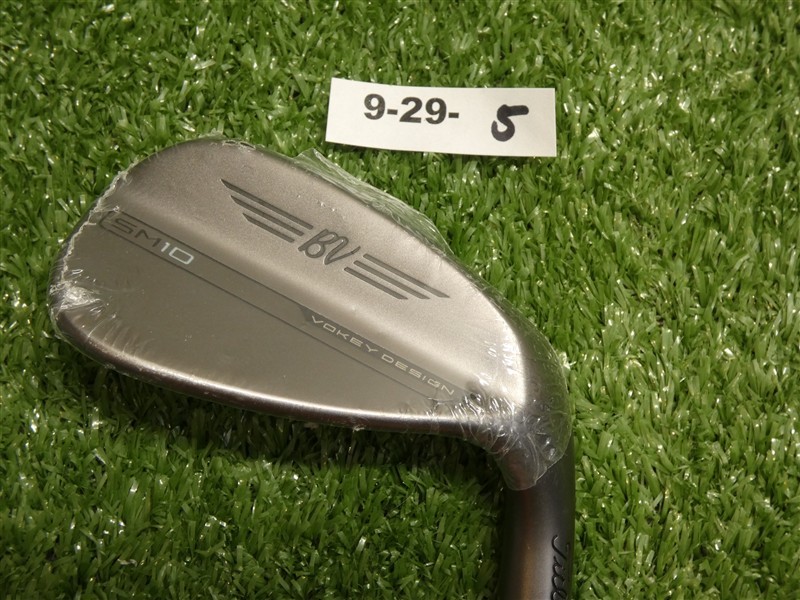 Titleist Vokey SM10 Nickel 52* 12* Gap Wedge F Grind Dynamic Gold Steel New