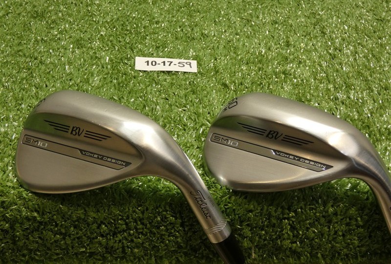 Titleist Vokey SM10 Tour Chrome 56/60* 08* Sand/Lob Wedge Set DG Steel Excellent