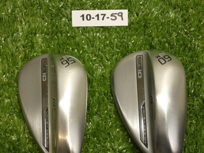 Titleist Vokey SM10 Tour Chrome 56/60* 08* Sand/Lob Wedge Set DG Steel Excellent