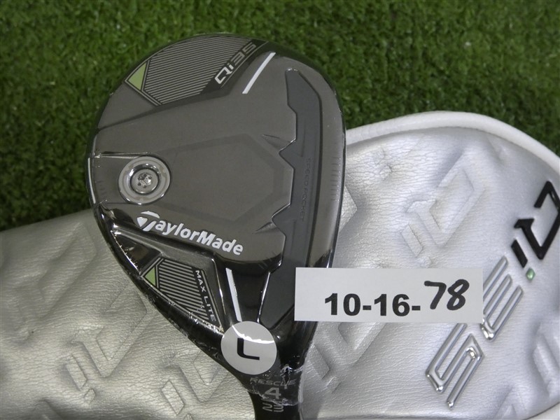 TaylorMade 2025 Qi35 Max Lite 23* Womens 4 Hybrid Rescue 40 Ladies with HC New