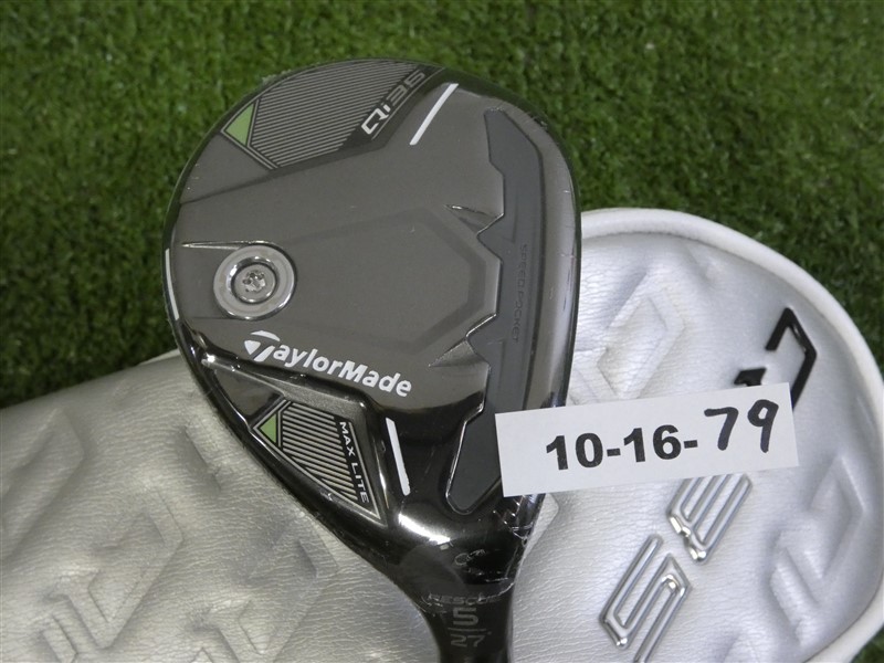 TaylorMade 2025 Qi35 Max Lite 27* Womens 5 Hybrid Rescue 40 Ladies with HC New