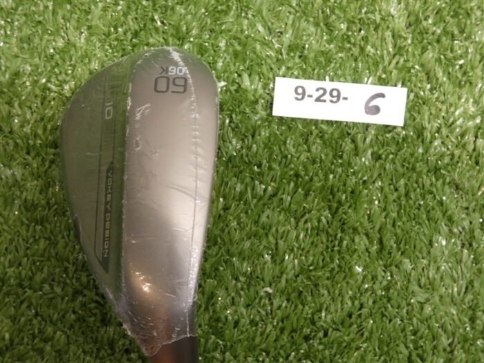 Titleist Vokey SM10 Nickel 60* 06* Lob Wedge K Grind Dynamic Gold Steel New