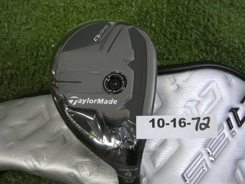 TaylorMade 2025 Qi35 22* 4 Hybrid Rescue Ventus Blue 6 Regular Graphite w HC New
