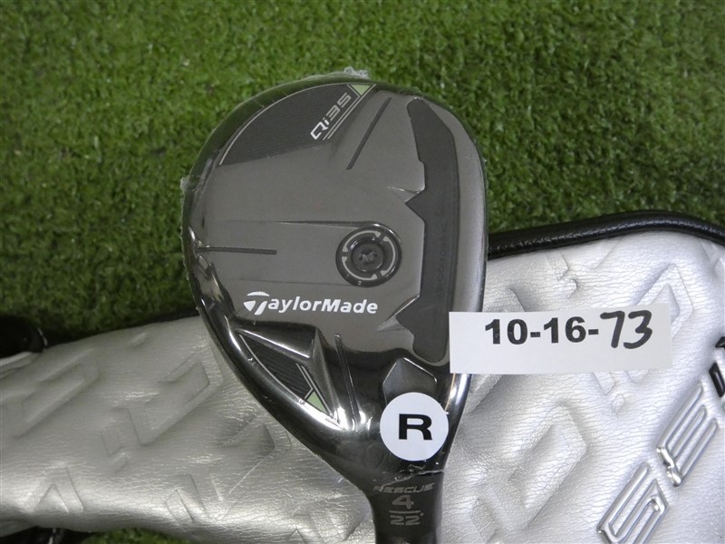 TaylorMade 2025 Qi35 22* 4 Hybrid Rescue Ventus Blue 6 Regular Graphite w HC New