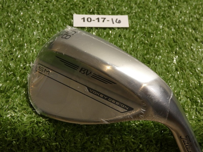 Titleist Vokey SM10 Tour Chrome 58* 10* Lob Wedge S Grind Dynamic Gold Steel New