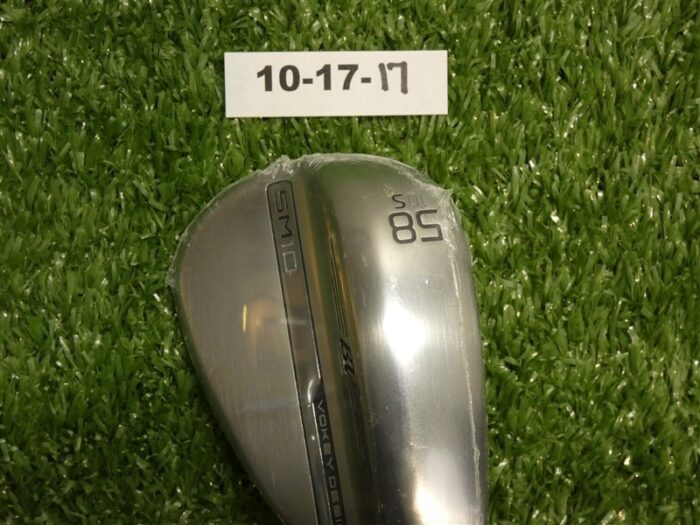 Titleist Vokey SM10 Tour Chrome 58* 10* Lob Wedge S Grind Dynamic Gold Steel New