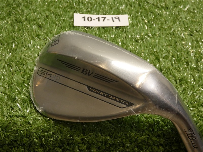 Titleist Vokey SM10 Tour Chrome 58* 12* Lob Wedge D Grind Dynamic Gold Steel New
