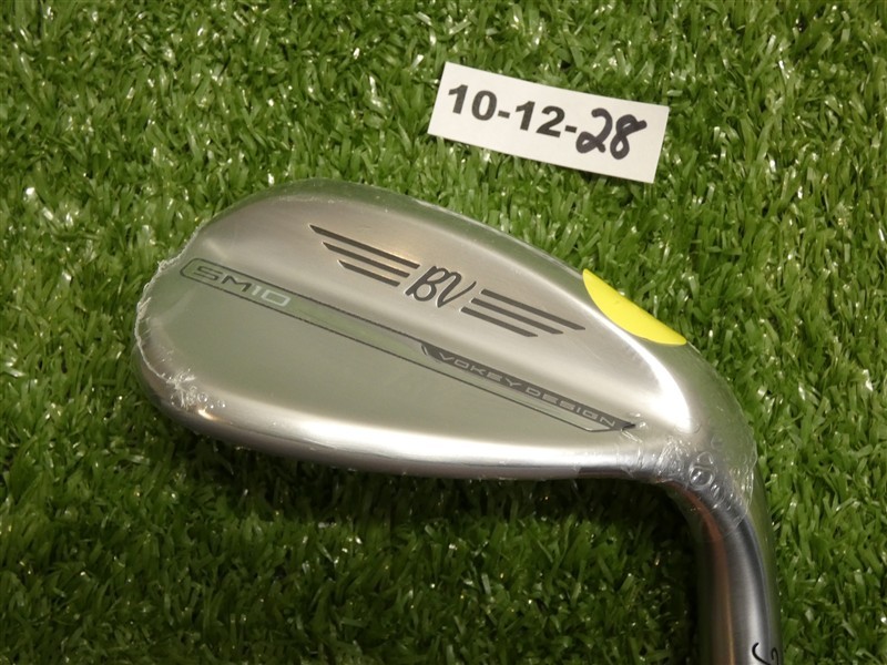 Titleist Vokey SM10 Tour Chrome 60* 10* Lob Wedge S Grind NS Pro Stiff Steel New