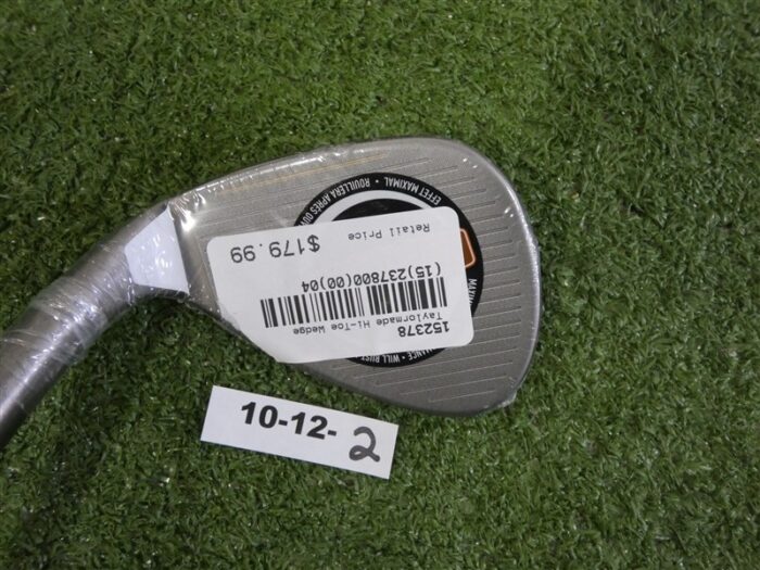 TaylorMade Milled Grind Hi-Toe 4 RAW 58* 10* Lob Wedge ATS Grind DG Steel New