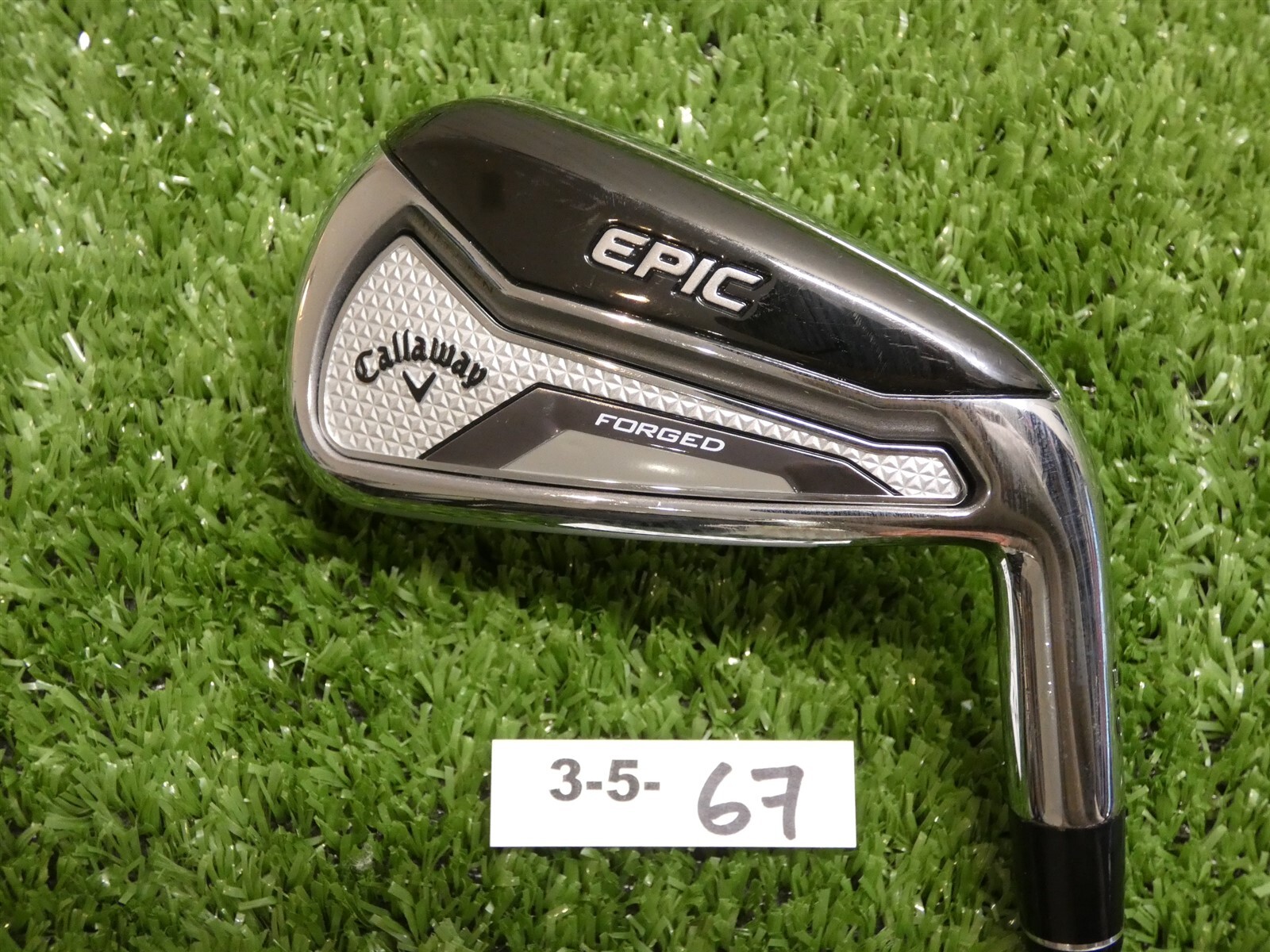 Callaway Epic Forged E19 7 Iron Steelfiber F4 90g Stiff Graphite