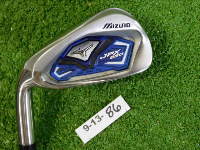 Mizuno JPX 850 Left Hand 4 Iron KBS Tour 110 Regular Steel with Midsize Grip