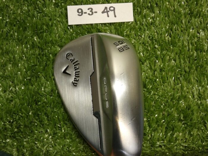 Callaway Opus Brushed Chrome 58* 10* Lob Wedge S Grind DG Mid 115 Steel Mint