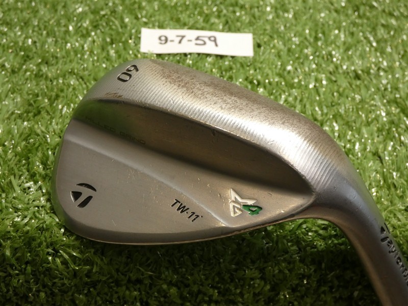 TaylorMade Milled Grind 4 MG4 TW 60* 11* Lob Wedge KBS Hi-Rev 2.0 115 Steel