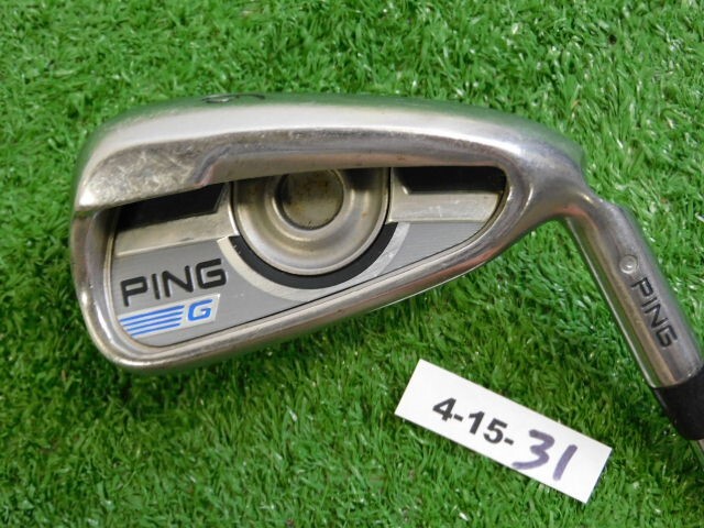 PING G 2016 6 Iron KBS Tour V 110 Stiff Steel Yellow Dot 1.5* Upright