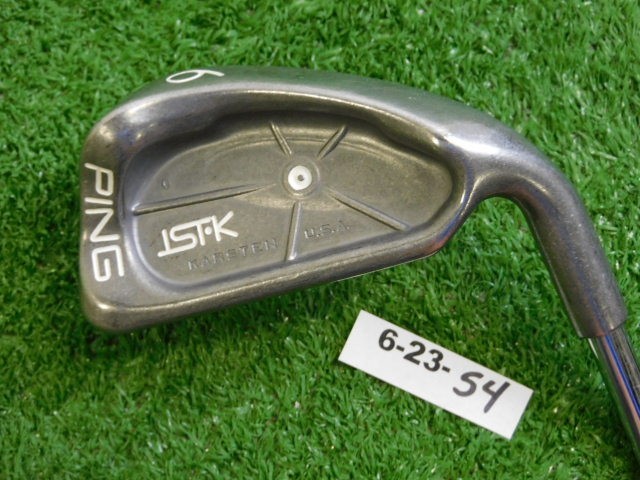 PING ISI K 6 Iron Cushin JZ Stiff Steel White Dot 3* Upright +1″