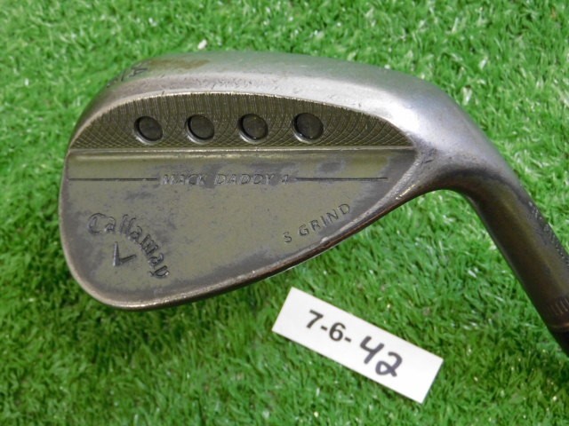 Callaway Mack Daddy 4 MD4 Tactical 54* 10* Sand Wedge S Grind S200 Steel Mid